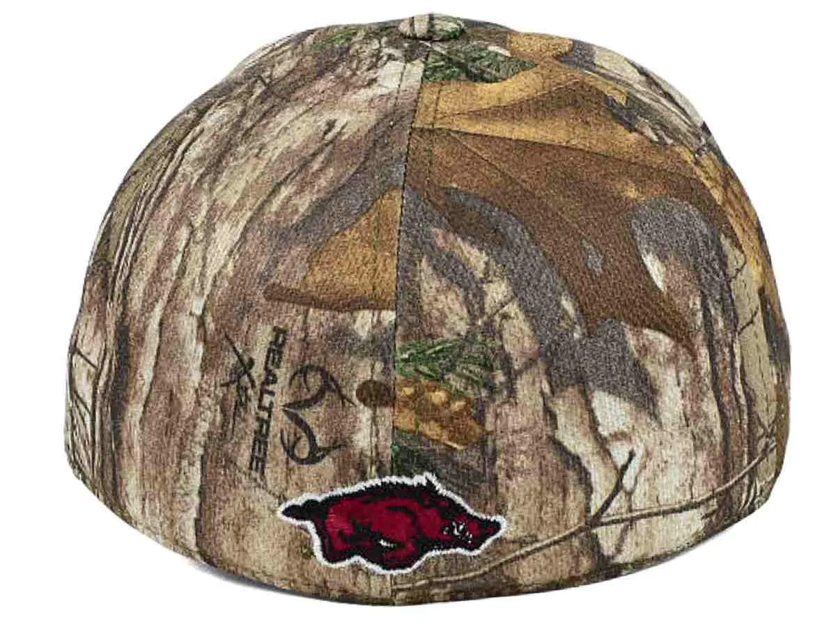 Arkansas Razorbacks TOW Realtree Xtra Camo Brand 1 Antler Memory Flexfit Hat Cap