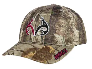 Arkansas Razorbacks TOW Realtree Xtra Camo Brand 1 Antler Memory Flexfit Hat Cap