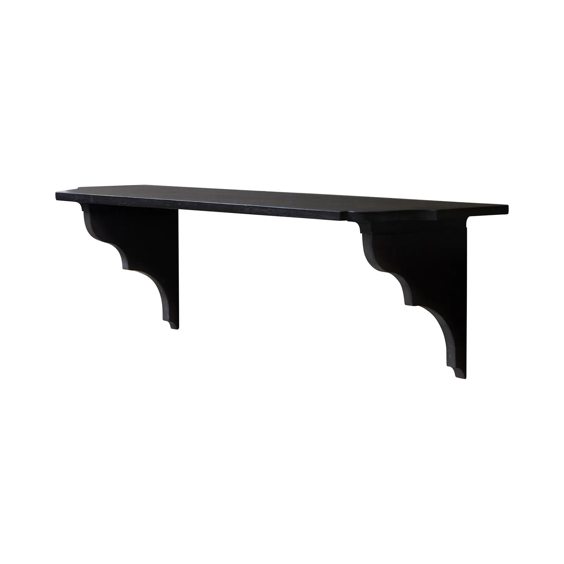 Arlette Shelf (Size 3) - Black Waxed Finish