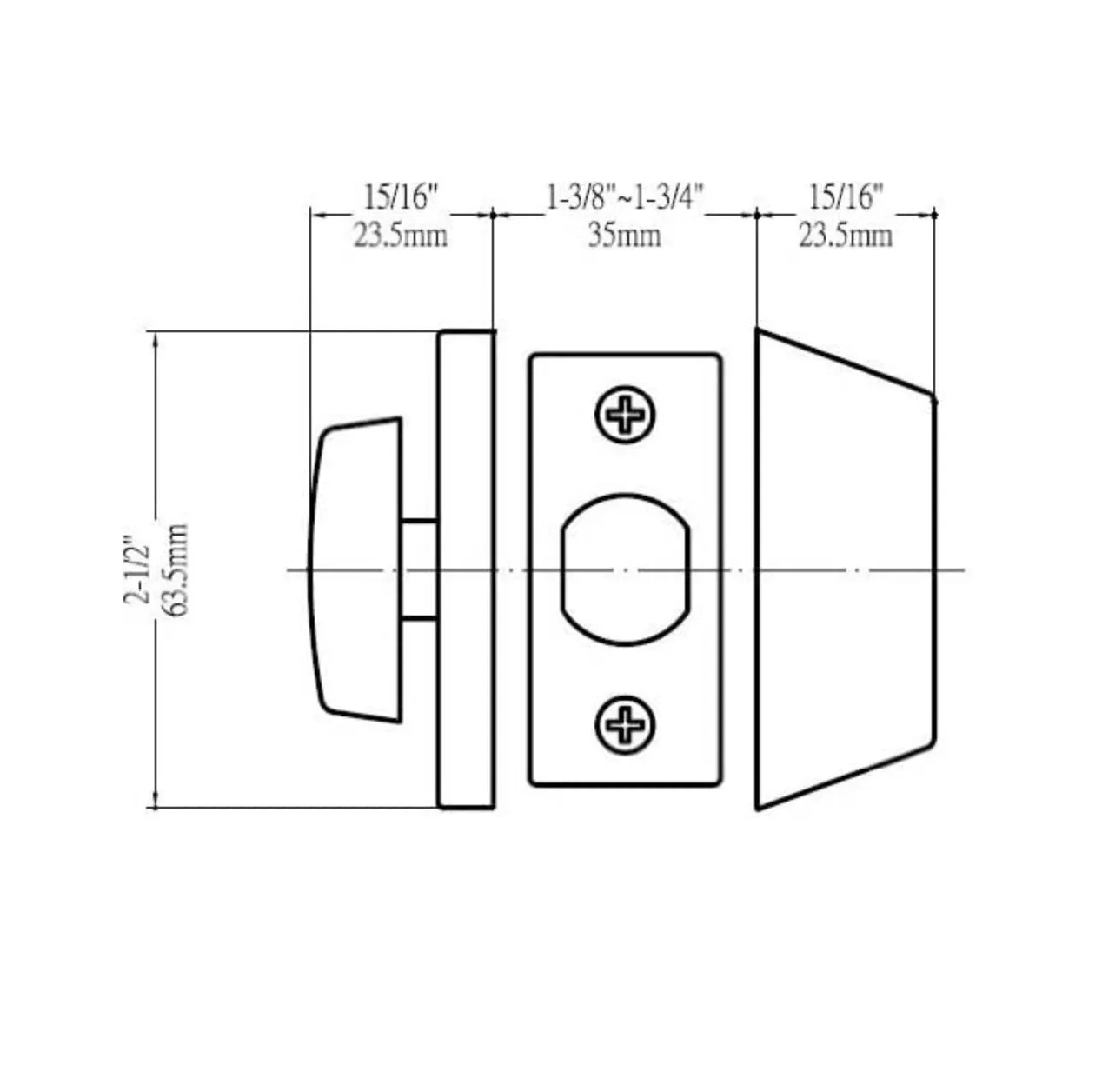 Arlington Matte Black Entry Lever with Matching Single Cylinder Deadbolt Combo Pack