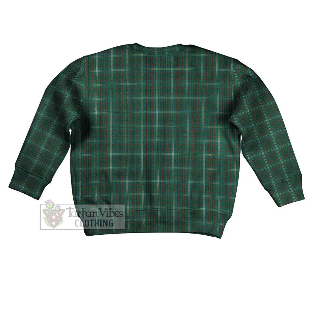 Armagh County Ireland Tartan Kid Ugly Sweater