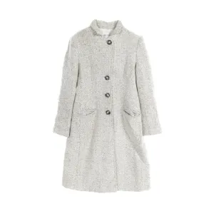 Armani Collezioni Wool Outerwear Women Gray