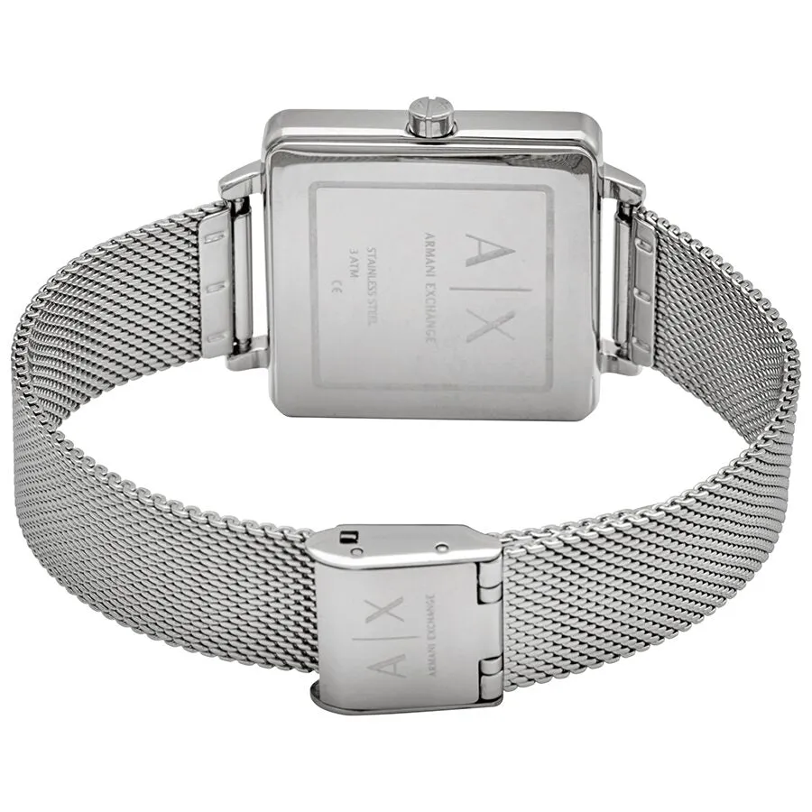 Armani Exchange Lola Quartz Crystal Silver Dial Ladies Watch AX5800