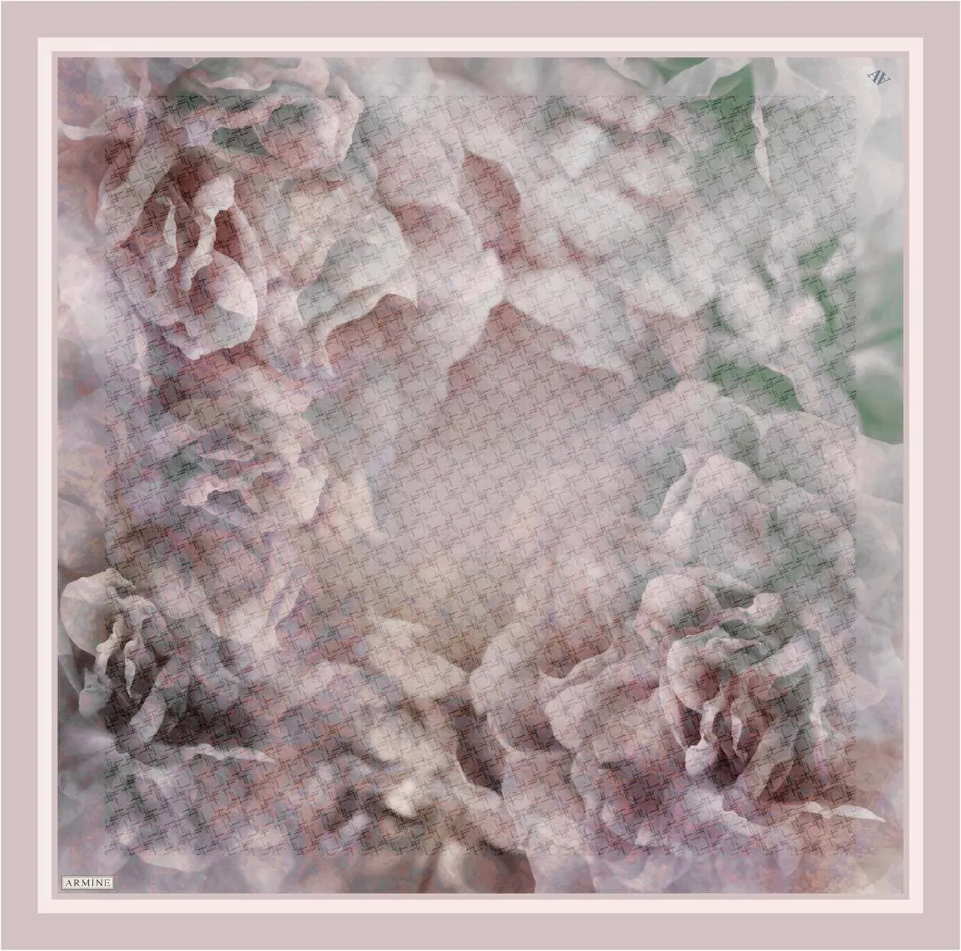 Armine Anggun Floral Silk Scarf #26