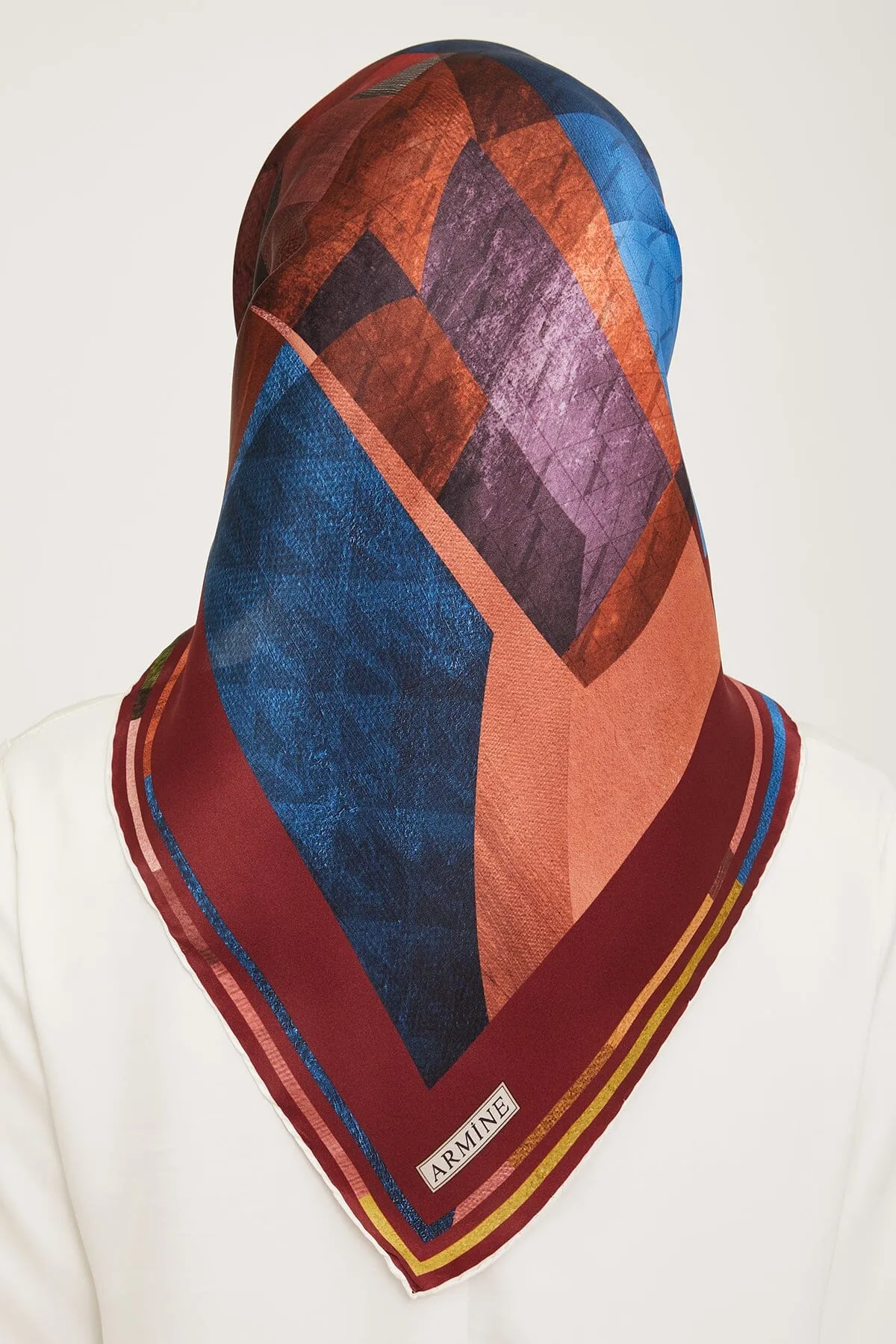 Armine Darwin Modern Silk Scarf #50