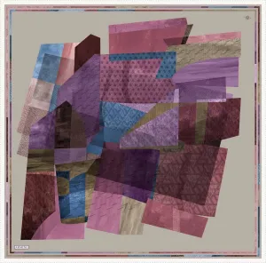 Armine Darwin Modern Silk Scarf #54