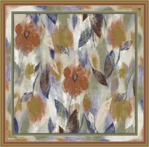 Armine Elara Floral Silk Scarf #82