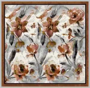 Armine Iris Floral Silk Scarf #37