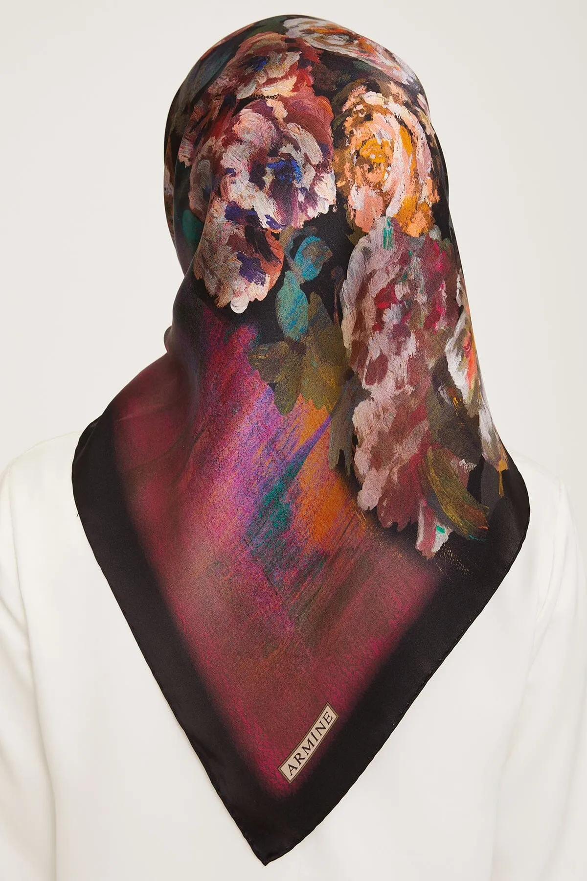 Armine Kemboja Floral Silk Scarf #4