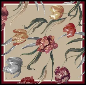 Armine Lori Floral Silk Scarf No. 35