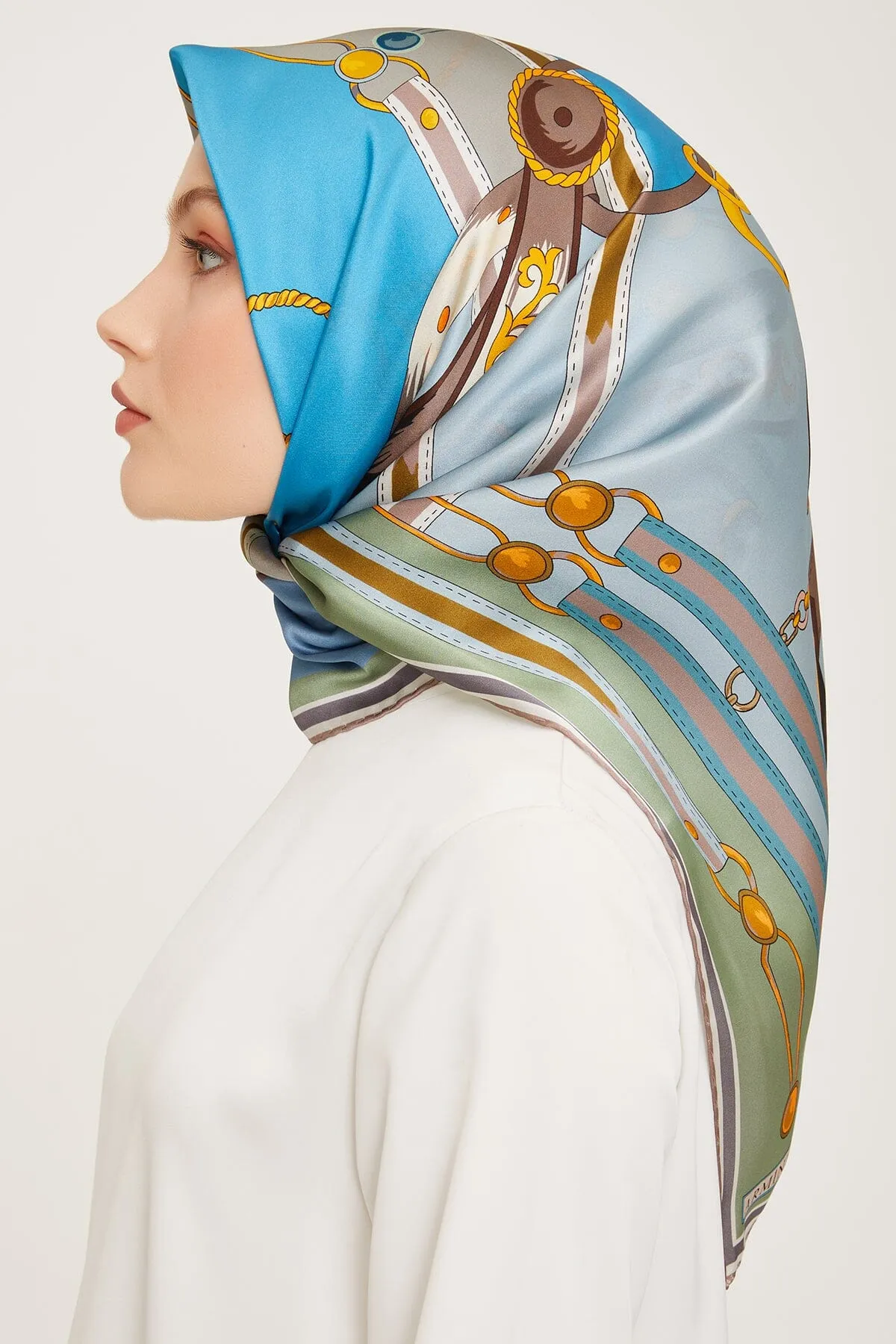 Armine Rahsia Women Silk Scarf #55