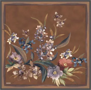 Armine Serene Floral Silk Scarf #3