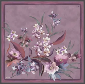 Armine Serene Floral Silk Scarf #82