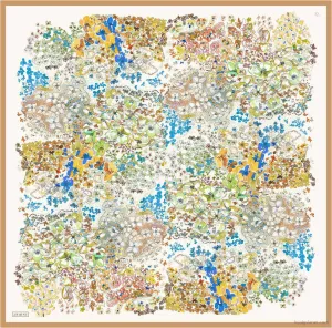 Armine Spring Tide Floral Silk Scarf #31