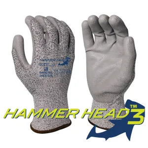 Armor Guys 02-013-M Hammerhead 3 , Salt & Pepper Hdpe [A3] 4442c Gloves