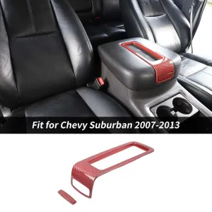 Armrest Storage Box Trim Cover For Chevy Suburban/Avalanche/GMC Sierra/Tahoe 2007-2013 Accessories | CheroCar