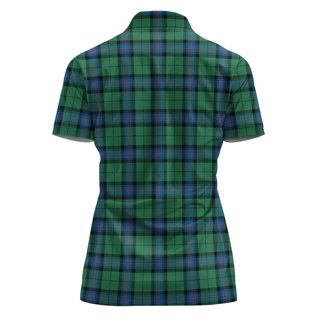 Armstrong Ancient Tartan Polo Shirt For Women