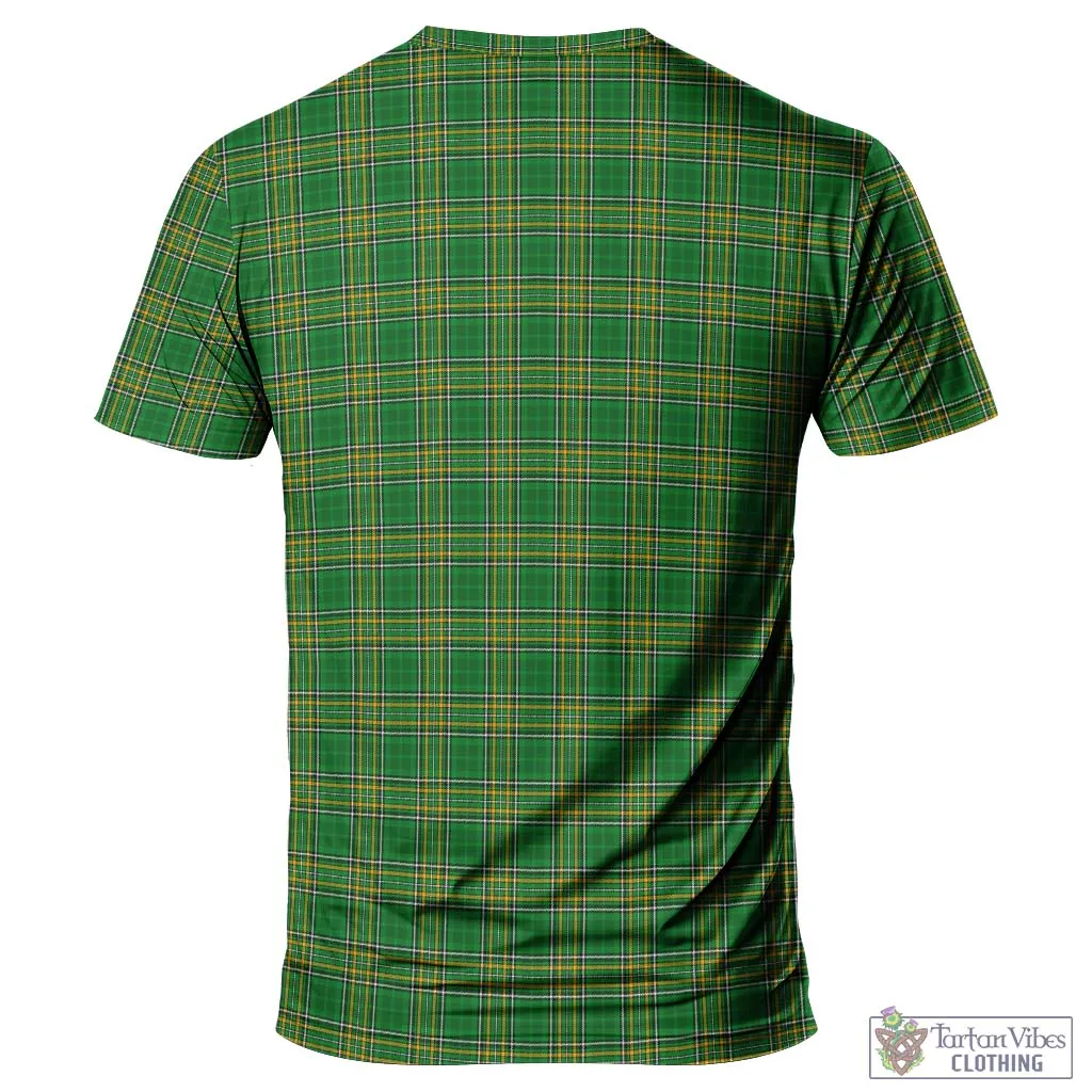 Armstrong Irish Clan Tartan T-Shirt with Family Seal