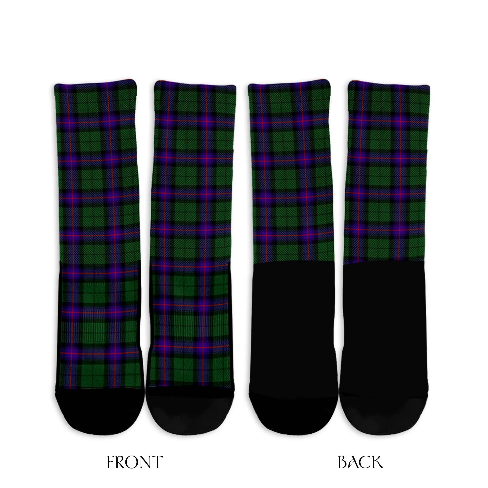 Armstrong Modern Tartan Crew Socks