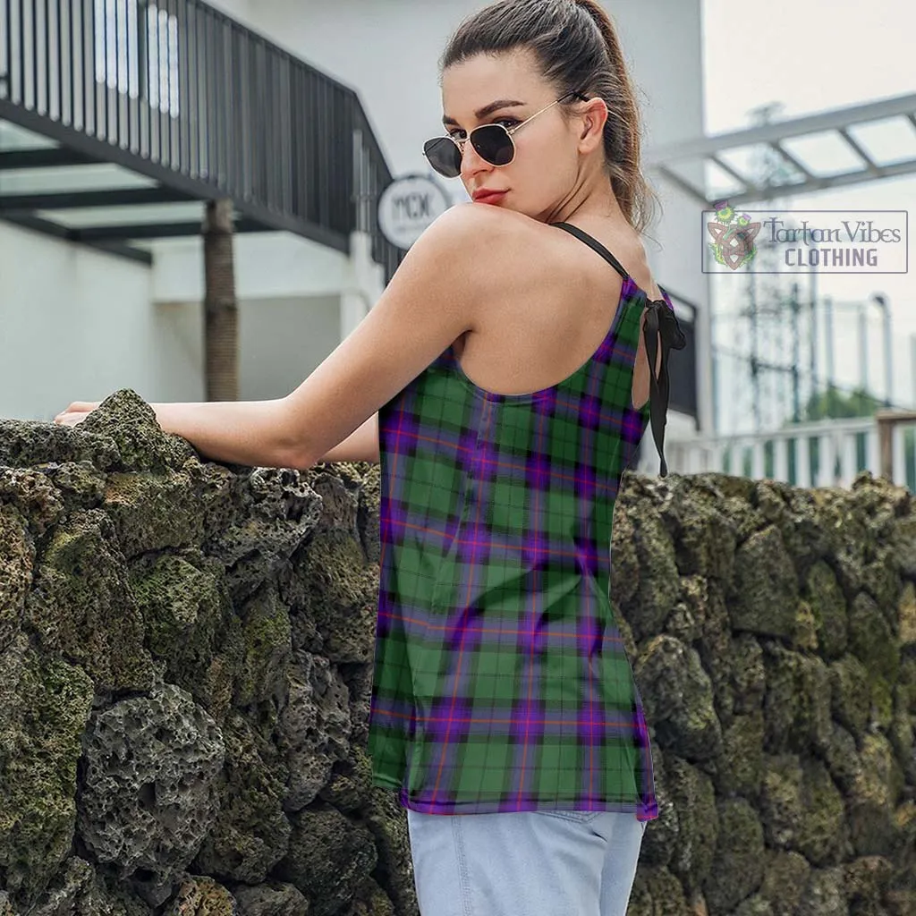 Armstrong Modern Tartan Loose Halter Neck Camisole