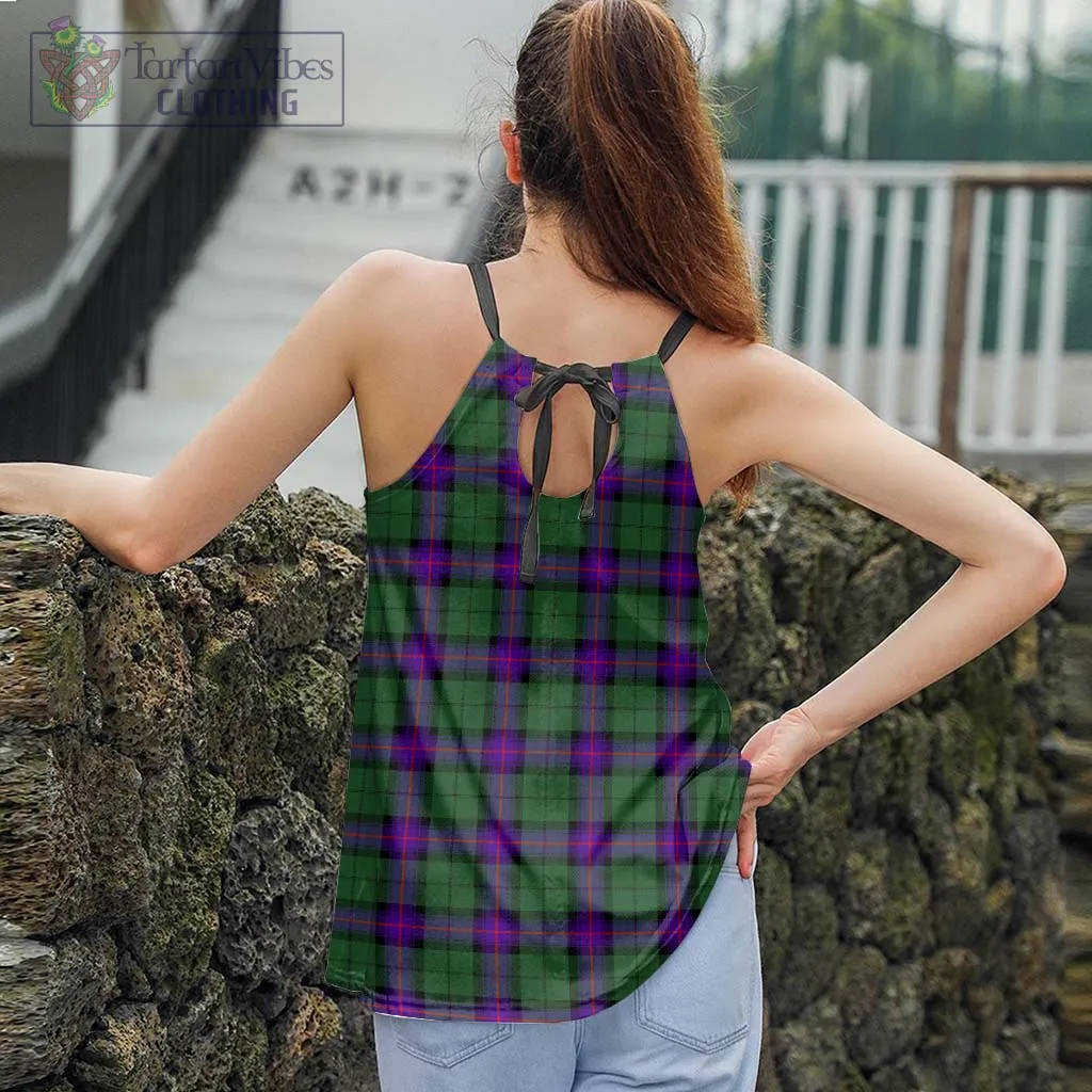 Armstrong Modern Tartan Loose Halter Neck Camisole