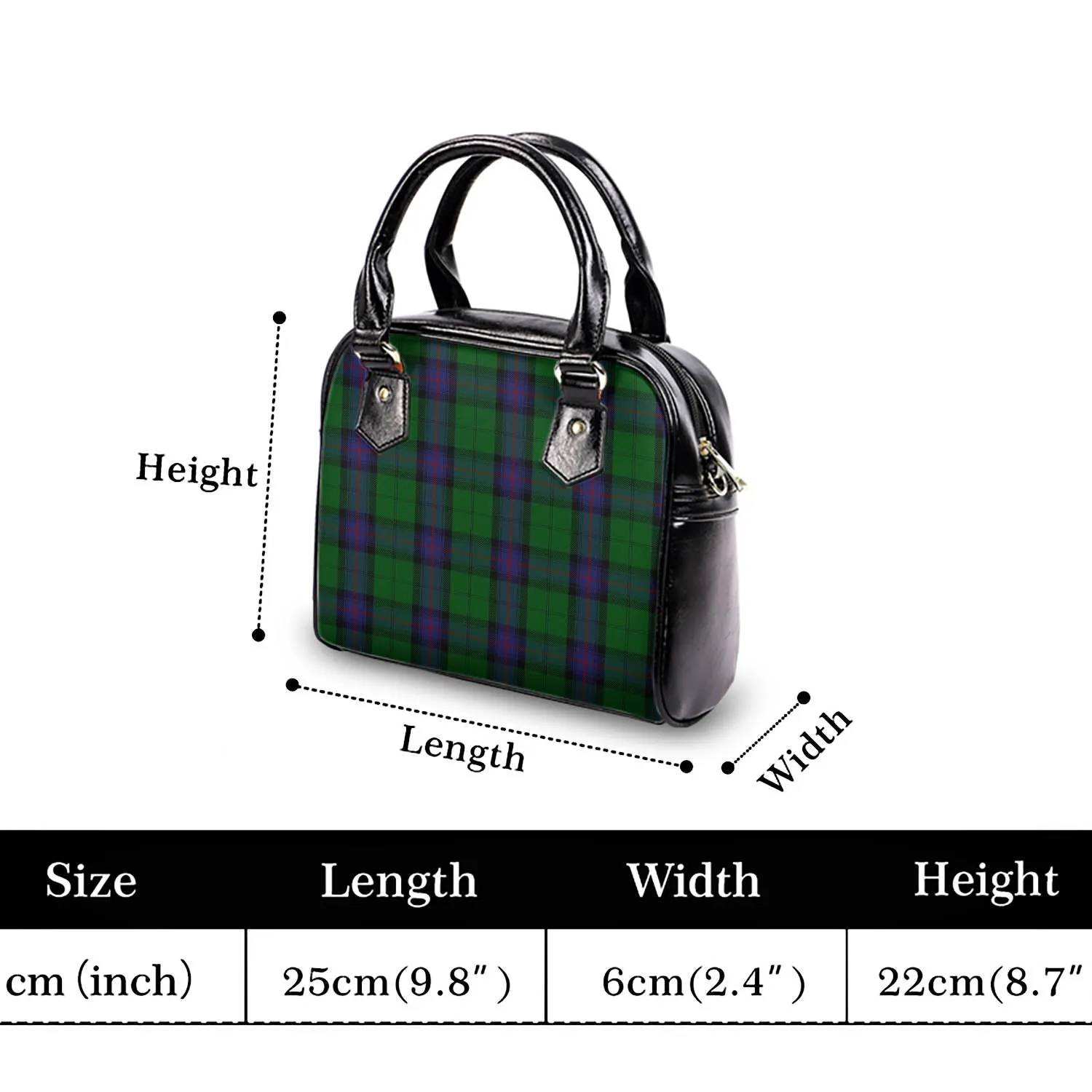 Armstrong Tartan Shoulder Handbags