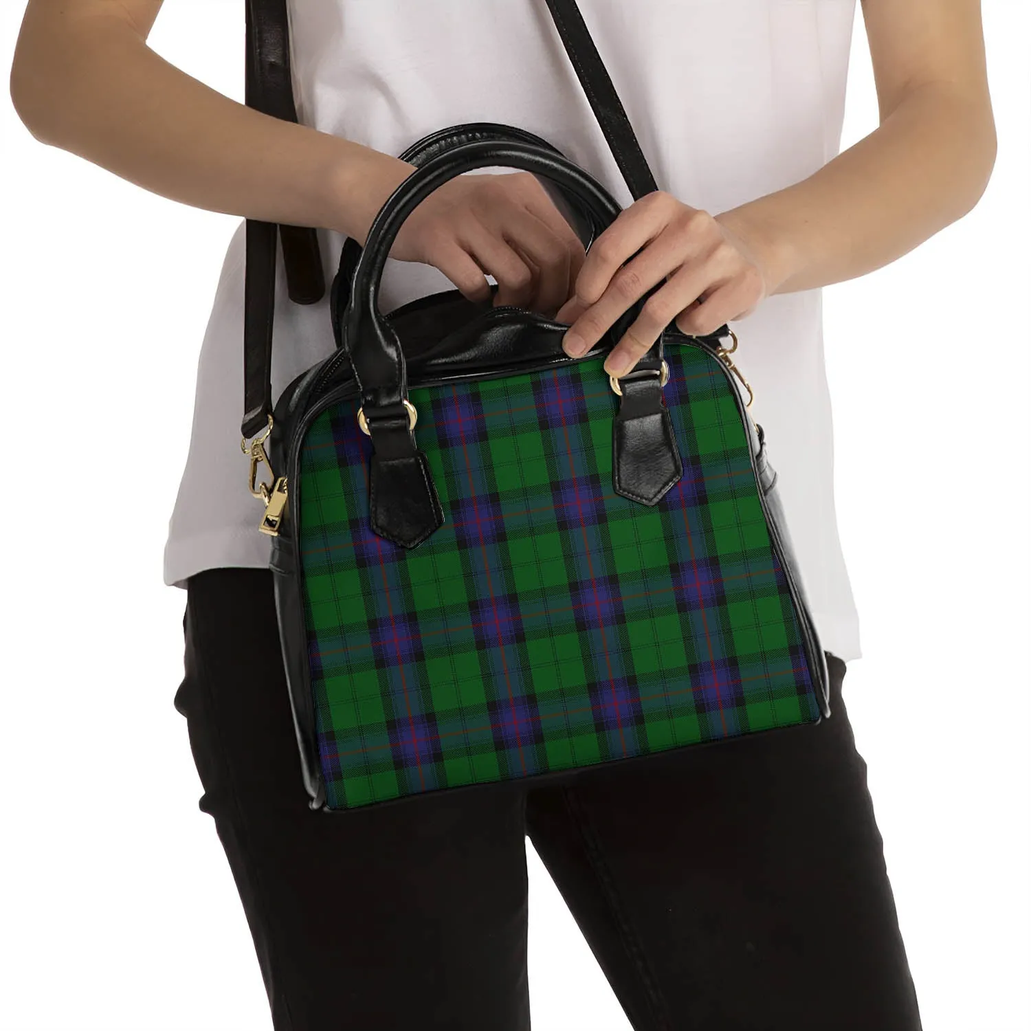 Armstrong Tartan Shoulder Handbags