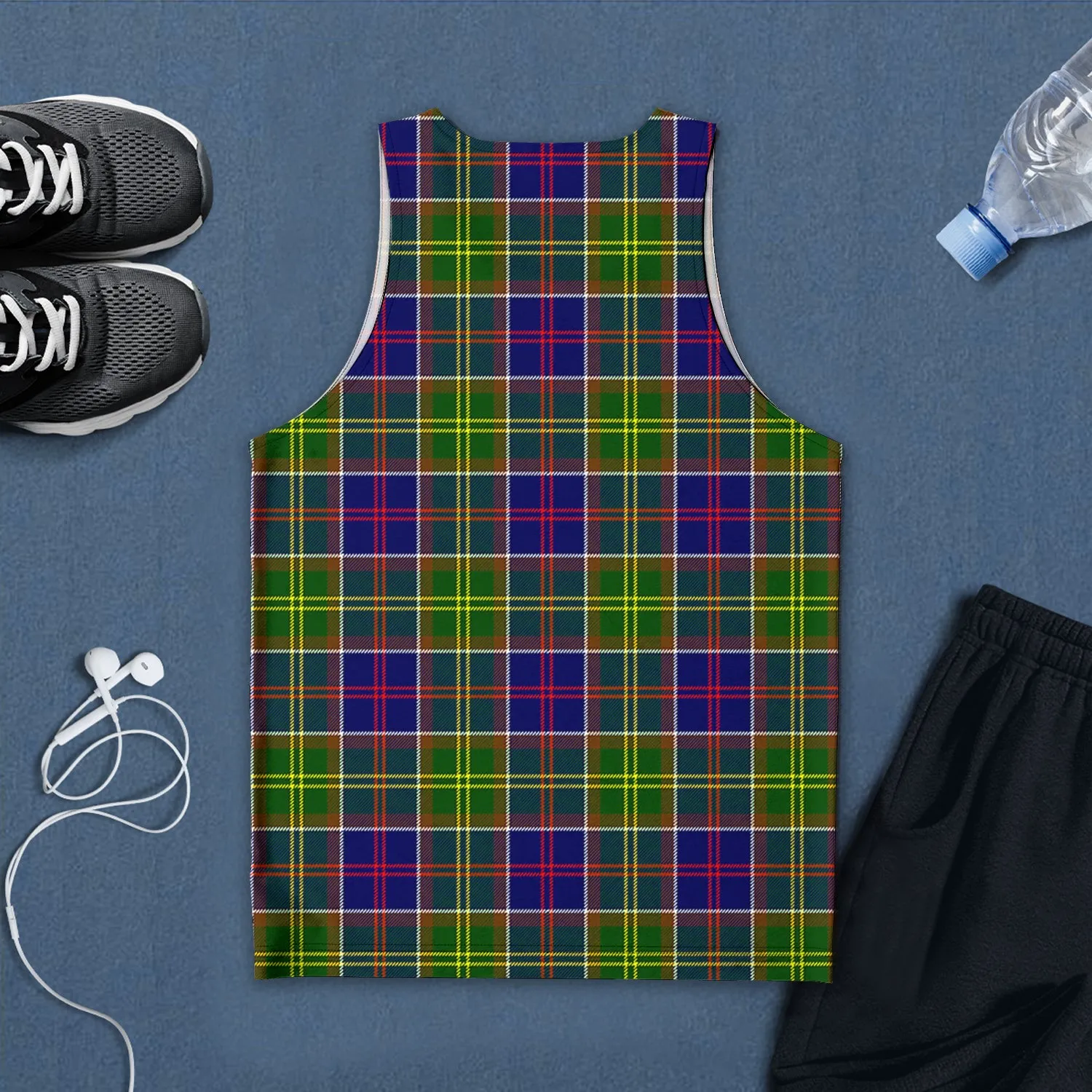 Arnott Tartan Mens Tank Top with Family Crest