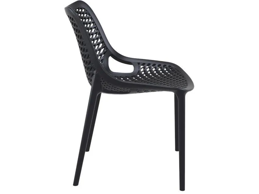 Aro Indoor / Outdoor Dining Chair - Black