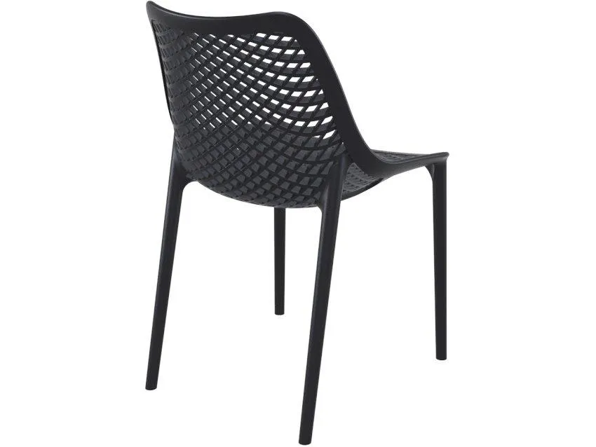 Aro Indoor / Outdoor Dining Chair - Black