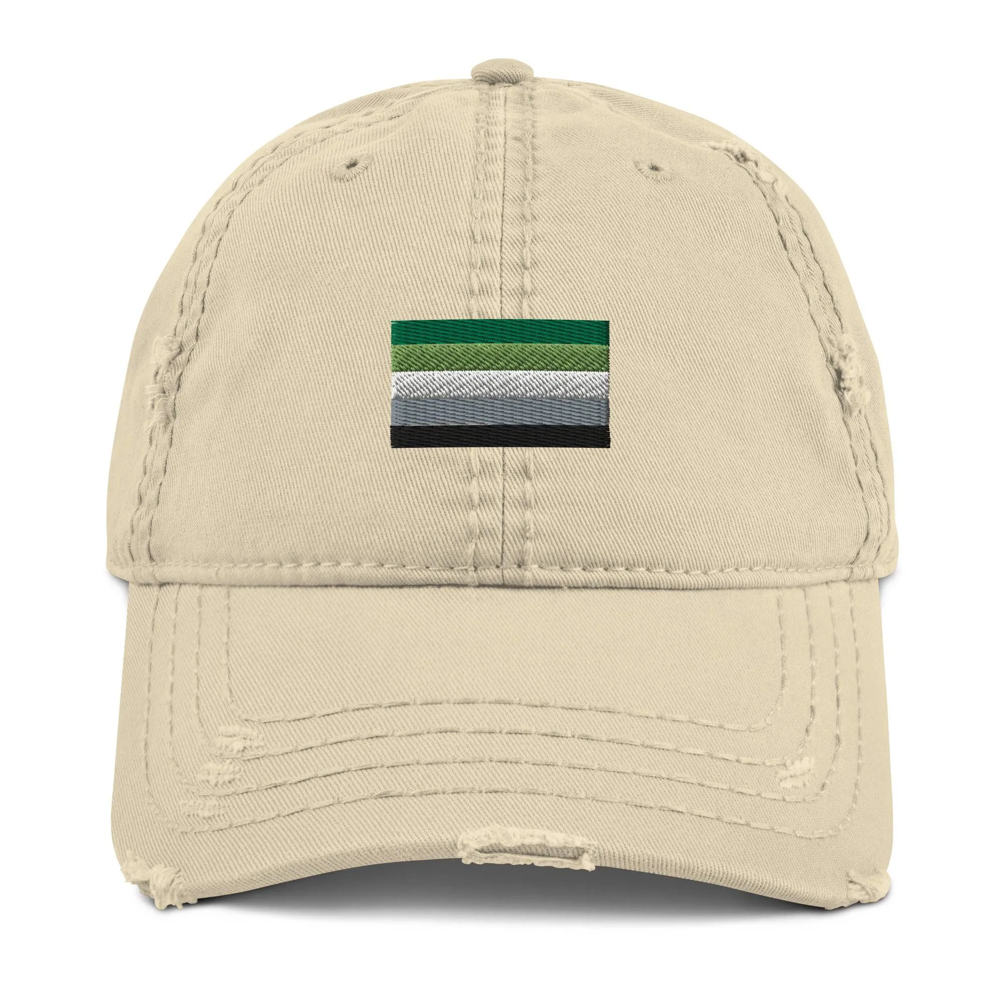 Aromantic Aro Pride Flag Dad Hat