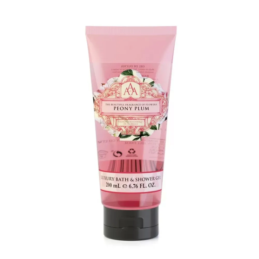 Aromas Artesanales De Antigua200ml Peony Plum Bath & Shower Gel