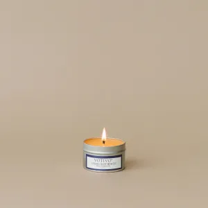 Aromatic Travel Tin Candle - Clean Crisp White