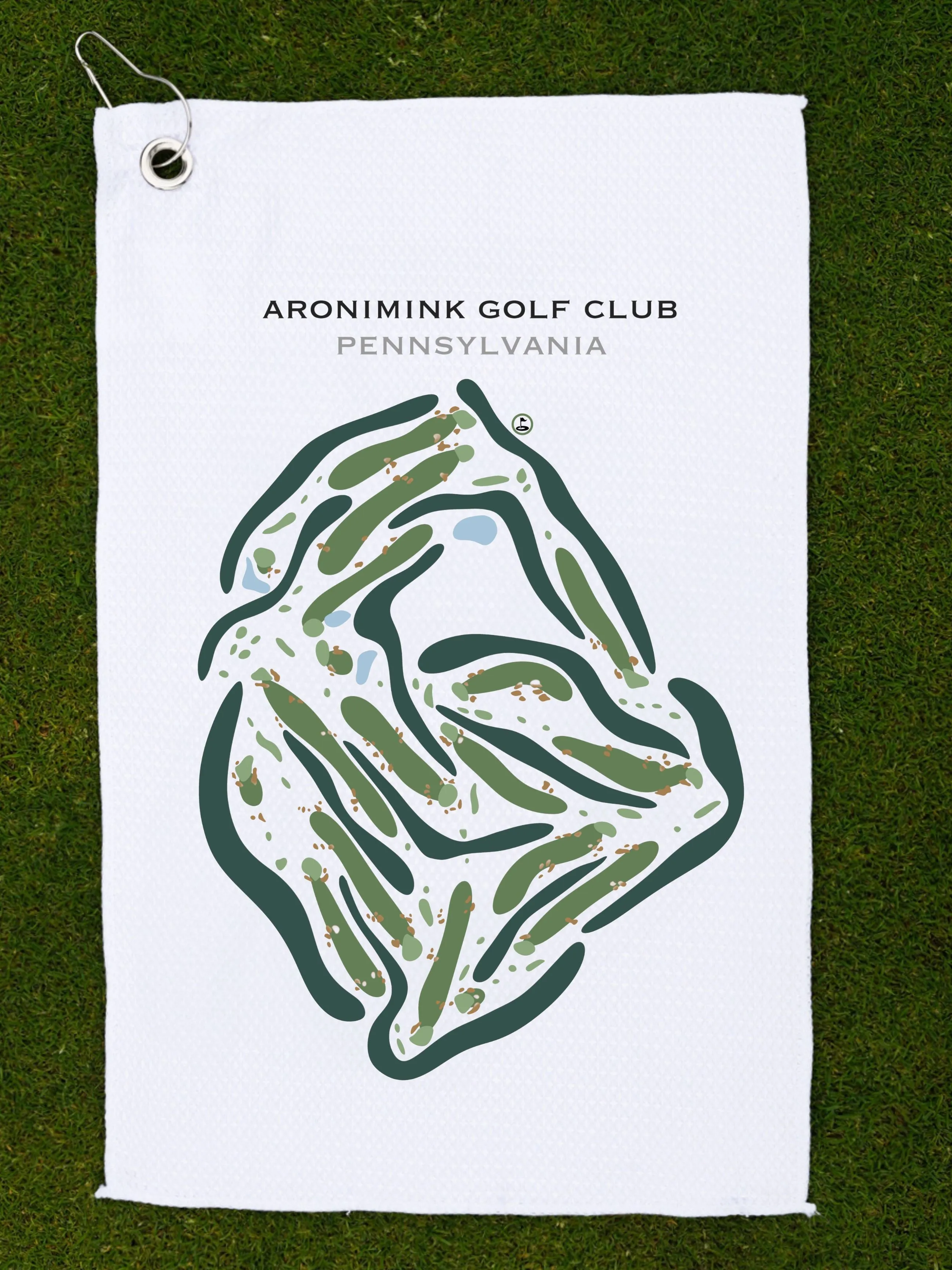 Aronimink Golf Club, Pennsylvania - Printed Golf Courses