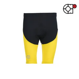 ARORA SPANDEX CYCLING SHORTS 1/2 (YELLOW)