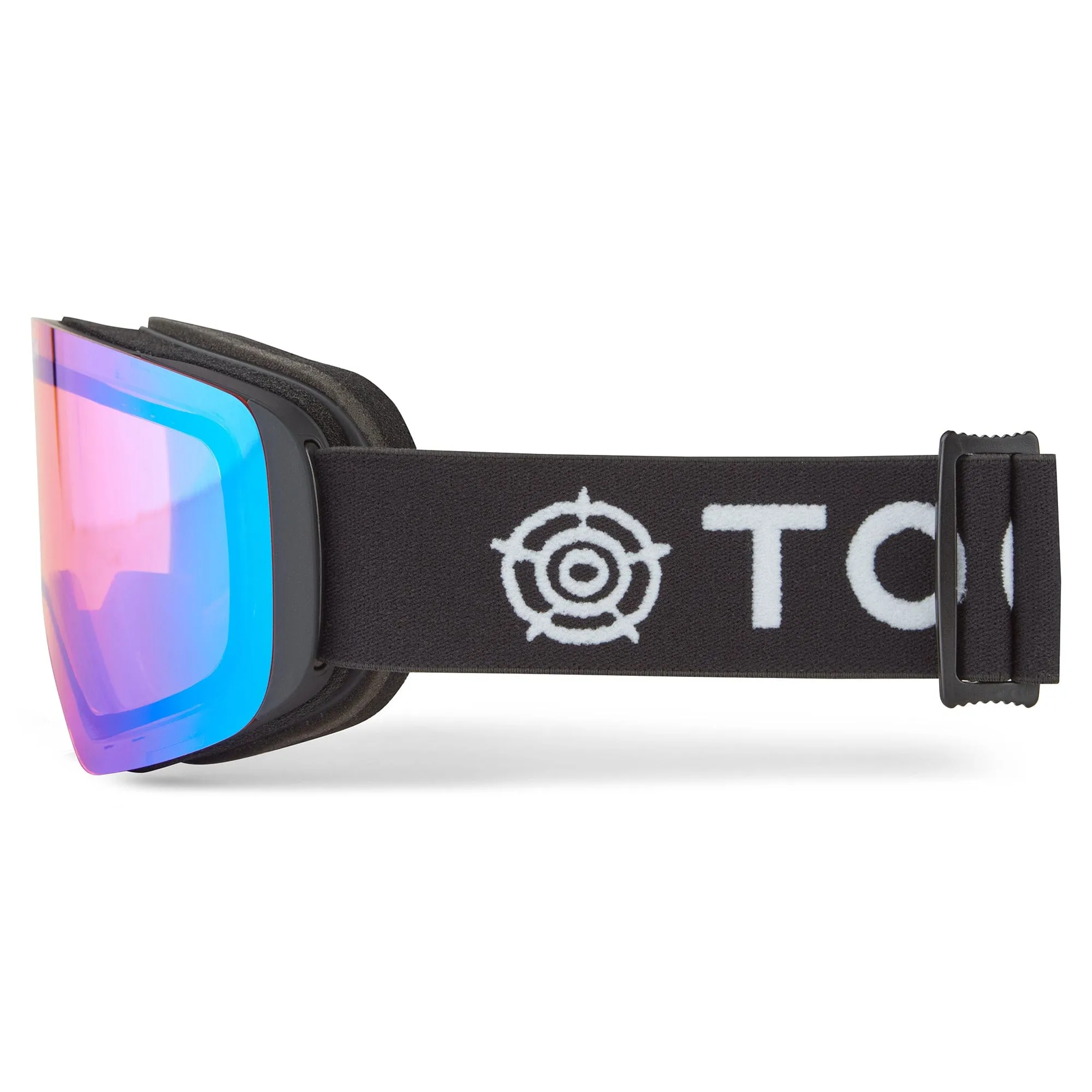 Arosa Goggles - Matt Black/Orange Revo Blue