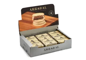 Arrabal – White Chocolate Alfajor Filled with Dulce de Leche 12u. 720g/1.58lb