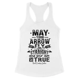 Arrow Fly Straight Black Print Front Apparel