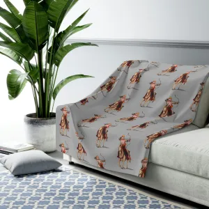 Arrow Horse POD Sherpa Fleece Blanket