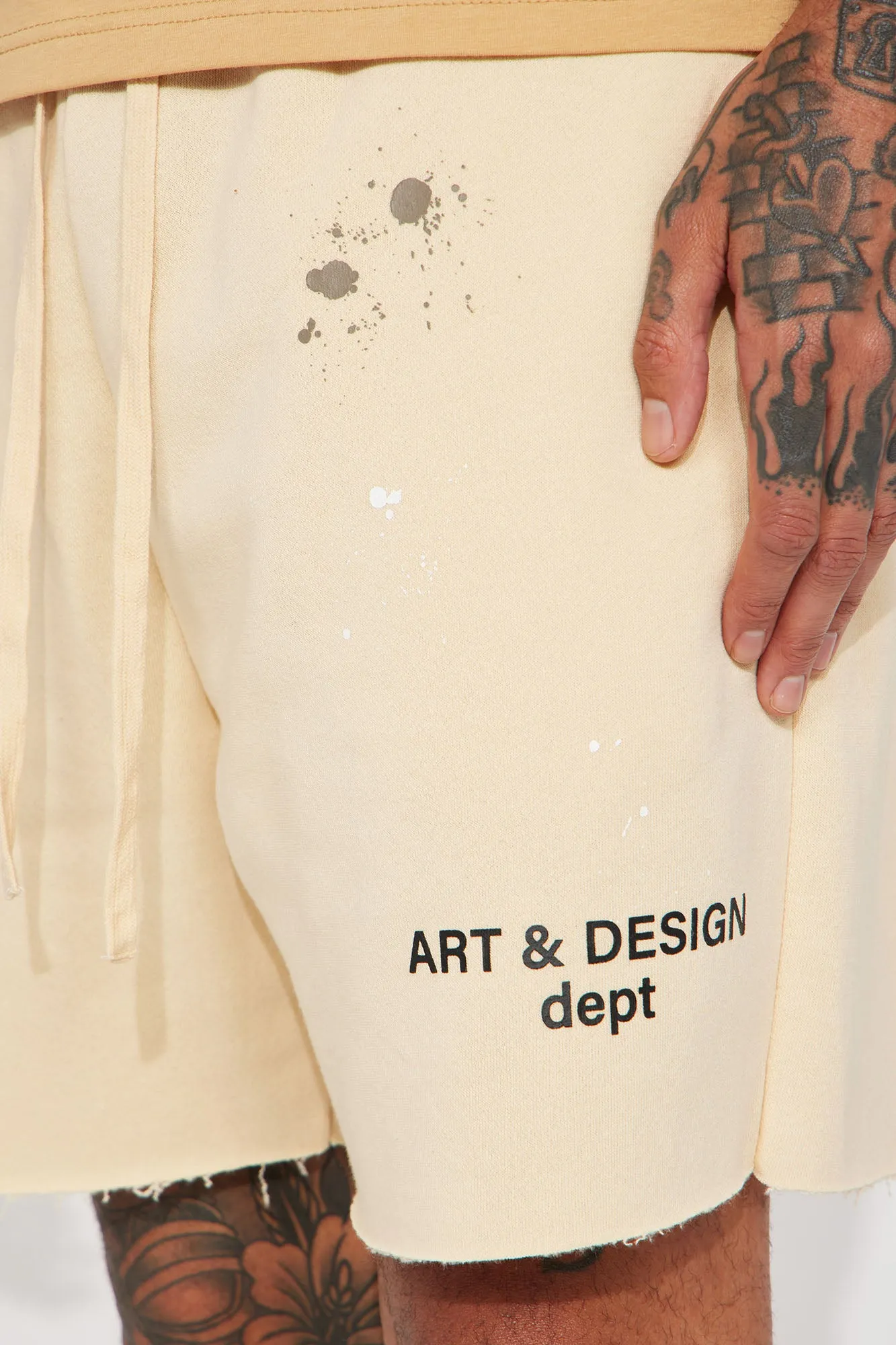 Art And Design Dept Shorts - Tan