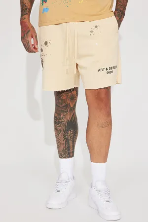 Art And Design Dept Shorts - Tan