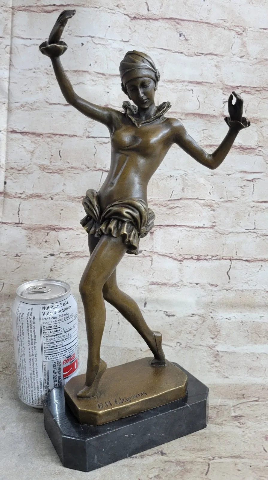 Art Deco Hot Cast Musuem Quality Classic Artwork Dancer by ~D.H. Chiparus~