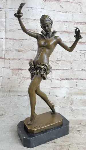 Art Deco Hot Cast Musuem Quality Classic Artwork Dancer by ~D.H. Chiparus~