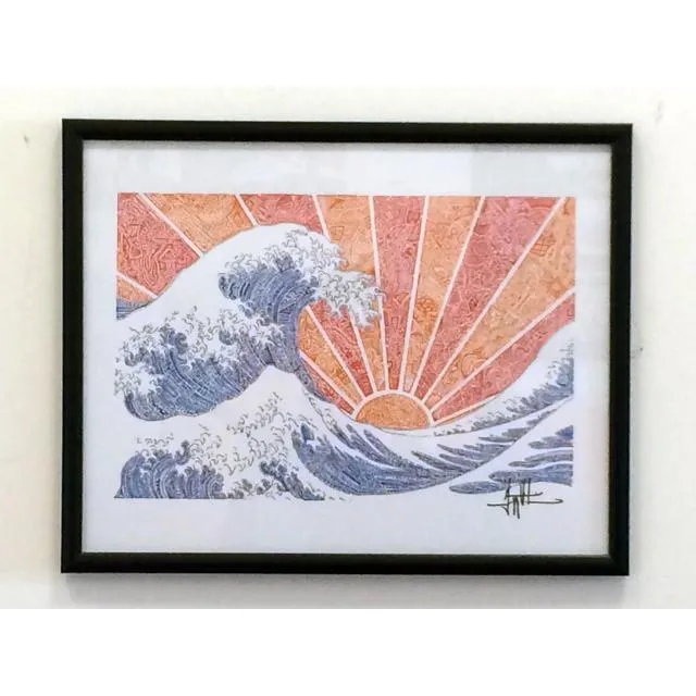 Art Print - Off California (Red/Orange)