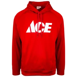 Artcraft M Sizes Unisex Long Sleeve Red Hooded Sweatshirt