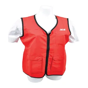 Artcraft No Snag M Sizes Women's Sleeveless V-Neck Red Vest