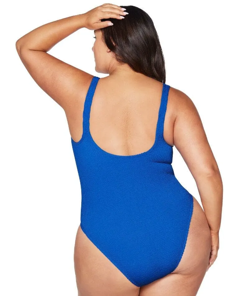 Artesands Arte Eco Kahlo One Size One Piece Swimsuit - Blue