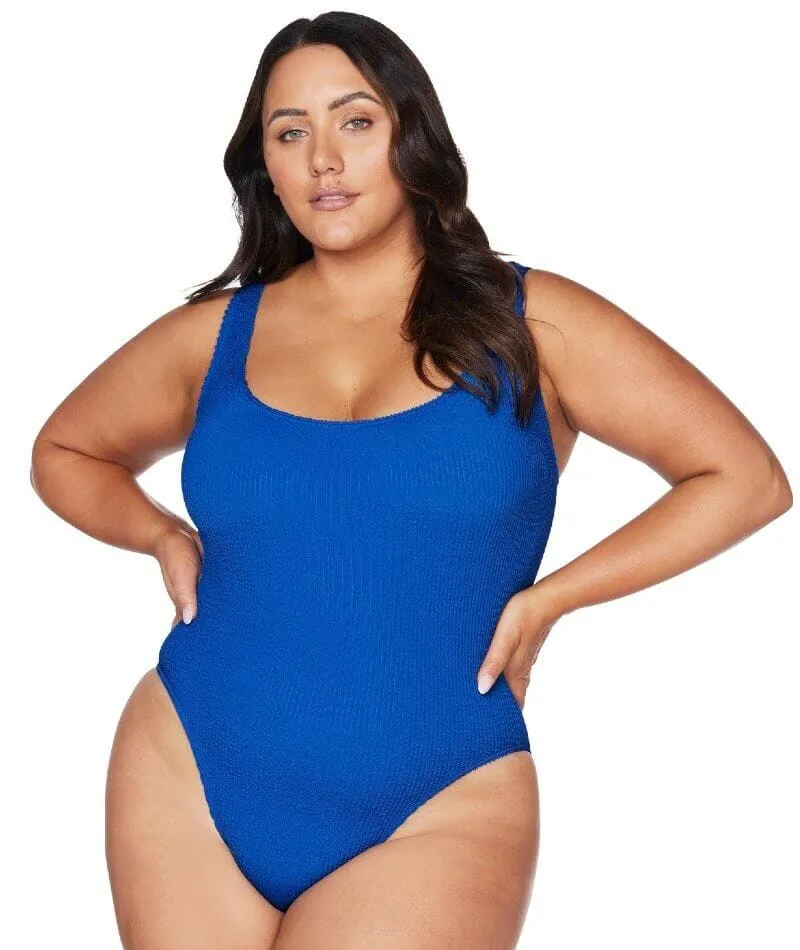 Artesands Arte Eco Kahlo One Size One Piece Swimsuit - Blue