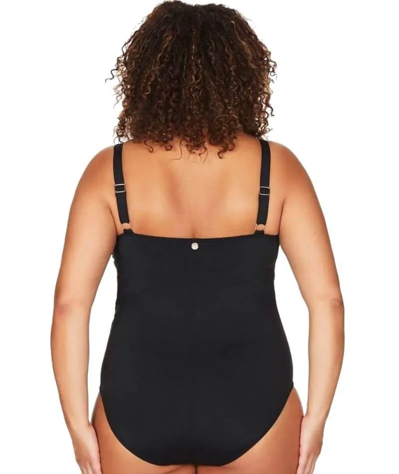 Artesands Hues Hayes D-DD Cup One Piece Swimsuit - Black