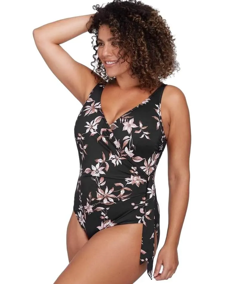 Artesands Om Sara Hayes D-DD Cup One Piece Swimsuit - Black